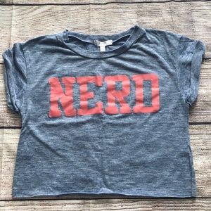 NERD Crop TShirt